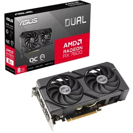 Asus Dual Radeon RX 7600 EVO OC 8GB GDDR6
